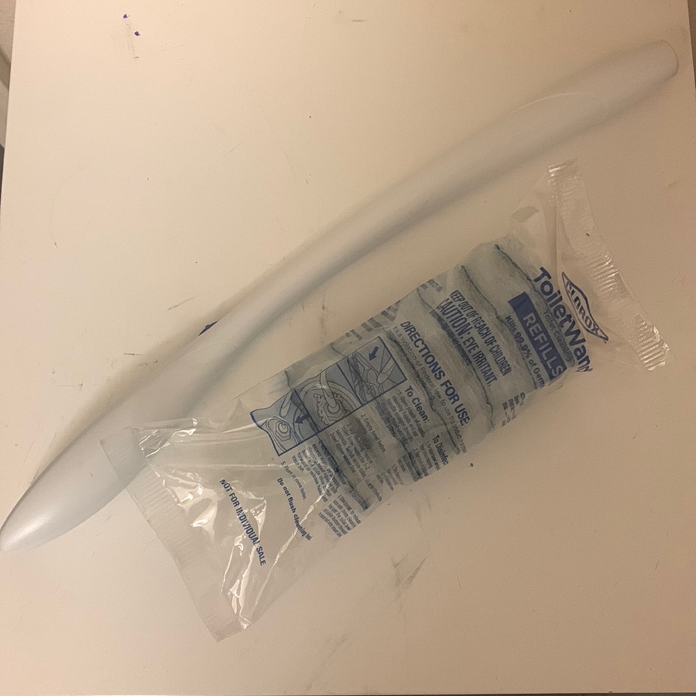 New 1 - 6 pack Clorox Toilet Heads and Wand ~ Disinfecting Refill Heads Clean